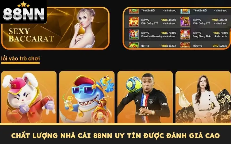 Giới Thiệu 88NN Về Sứ Mệnh Tầm Nhìn Và Nội Dung 4 Chất lượng nhà cái 88NN uy tín được đánh giá cao