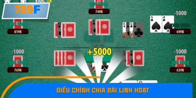 Điều chỉnh chia bài linh hoạt Điều chỉnh chia bài linh hoạt